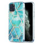 Custodia protettiva in TPU con motivo marmo per iPhone 11