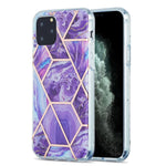 Custodia protettiva in TPU con motivo marmo per iPhone 11