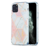 Custodia protettiva in TPU con motivo marmo per iPhone 11