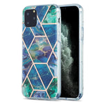 Custodia protettiva in TPU con motivo marmo per iPhone 11