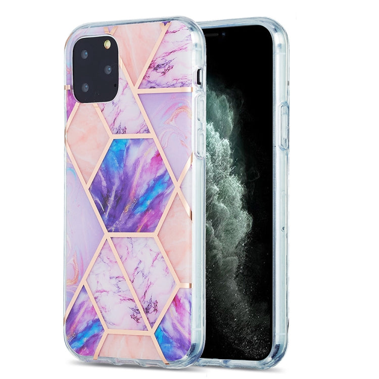 Custodia protettiva in TPU con motivo marmo per iPhone 11