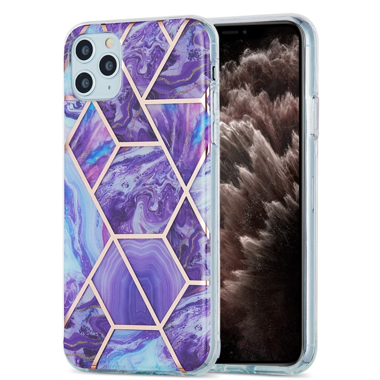 Custodia protettiva in TPU con motivo marmo per iPhone 11