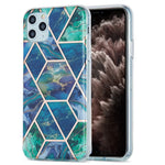 Custodia protettiva in TPU con motivo marmo per iPhone 11