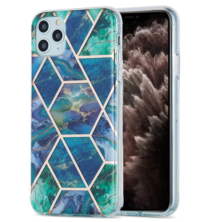 Custodia protettiva in TPU con motivo marmo per iPhone 11