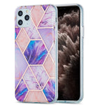 Custodia protettiva in TPU con motivo marmo per iPhone 11