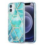 Custodia protettiva in TPU con motivo marmo per iPhone 11