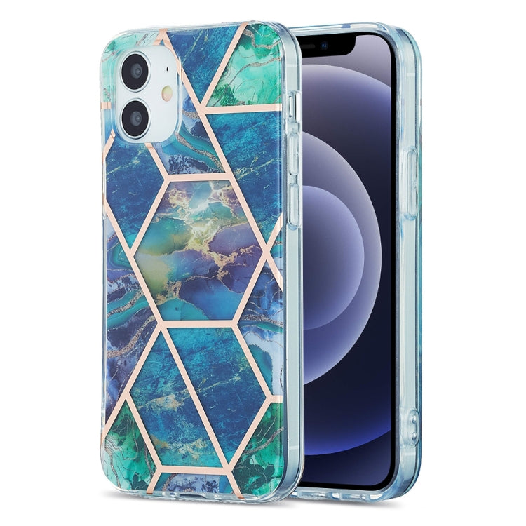 Custodia protettiva in TPU con motivo marmo per iPhone 11