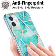 Custodia protettiva in TPU con motivo in marmo galvanico 3D, For iPhone 12 / 12 Pro, For iPhone 12 Pro Max, For iPhone XS / X, For iPhone XR