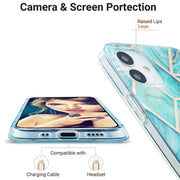 Custodia protettiva in TPU con motivo in marmo galvanico 3D, For iPhone 12 / 12 Pro, For iPhone 12 Pro Max, For iPhone XS / X, For iPhone XR