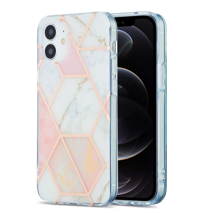 Custodia protettiva TPU con motivo marmo per iPhone 12/12 Pro