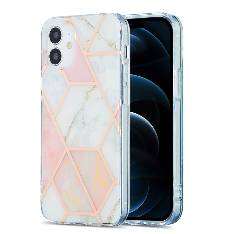Custodia protettiva TPU con motivo marmo per iPhone 12/12 Pro