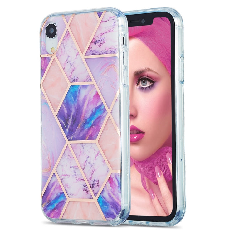 Custodia protettiva TPU con motivo marmo per iPhone 12/12 Pro