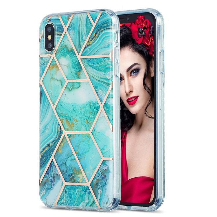 Custodia Marmo TPU per iPhone XS Max