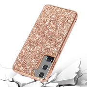 Custodia protettiva in TPU glitterata per Samsung Galaxy S21 5G