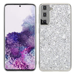 Custodia protettiva in TPU glitterata per Samsung Galaxy S21 5G