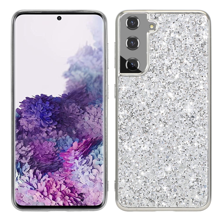 Custodia protettiva in TPU glitterata per Samsung Galaxy S21 5G