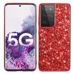 Custodia protettiva in TPU glitterata per Samsung Galaxy S21 5G