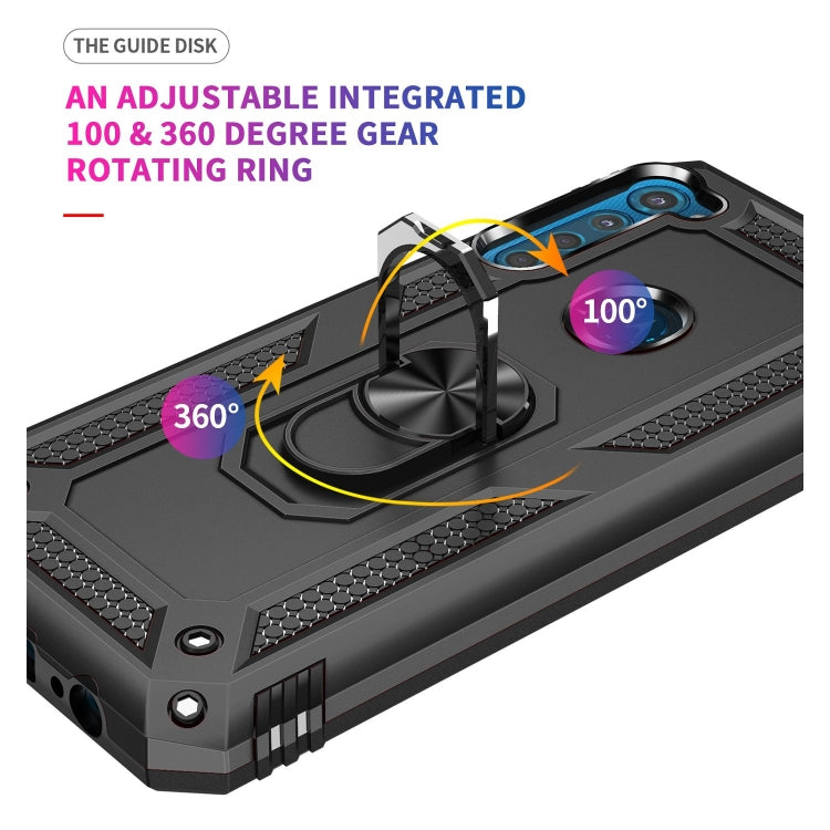 Custodia protettiva in TPU e PC con supporto rotante 360°