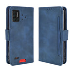 Custodia in pelle modello pelle di vitello stile portafoglio con slot per schede separato, For UMIDIGI Bison