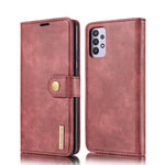 Custodia portafoglio in pelle per Samsung Galaxy A12
