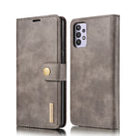 Custodia portafoglio in pelle per Samsung Galaxy A12