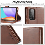 Custodia portafoglio in pelle per Samsung Galaxy A52/A72