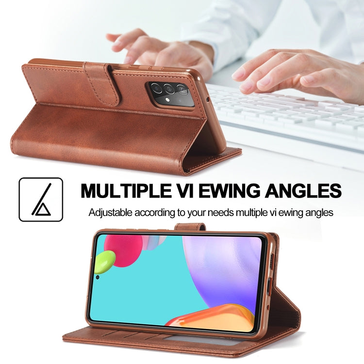 Custodia portafoglio in pelle per Samsung Galaxy A52/A72