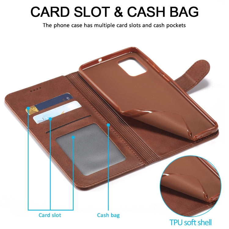 Custodia portafoglio in pelle per Samsung Galaxy A52/A72