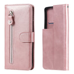 Custodia portafoglio in pelle per Samsung Galaxy S21 Ultra 5G