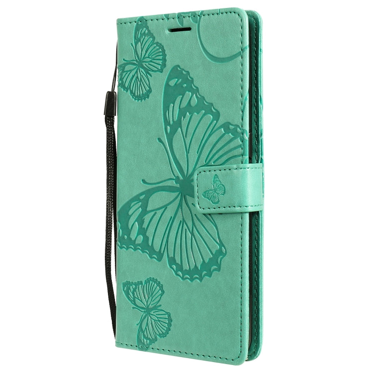 Custodia portafoglio in pelle con farfalle 3D per OPPO
