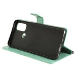 Custodia portafoglio in pelle con farfalle 3D per OPPO