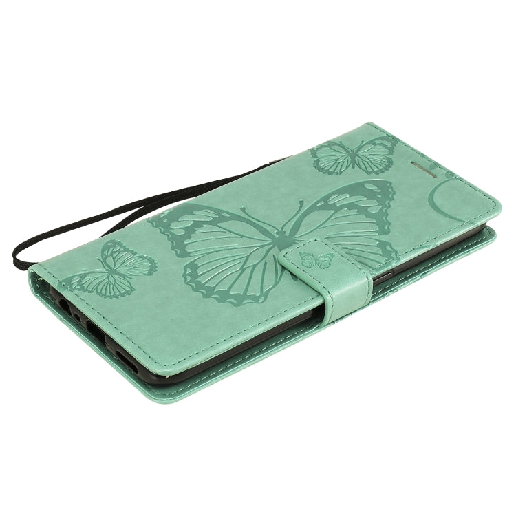 Custodia portafoglio in pelle con farfalle 3D per OPPO