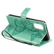 Custodia in pelle flip orizzontale con motivo a rilievo farfalle 3D con supporto, slot per schede e portafoglio, For OPPO Realme 7 Pro, For OPPO Realme 7, For OPPO Realme 7i / C17