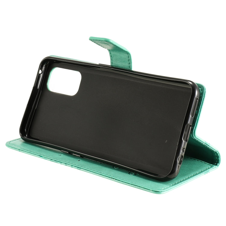 Custodia portafoglio in pelle con farfalle 3D per Realme 7 Pro