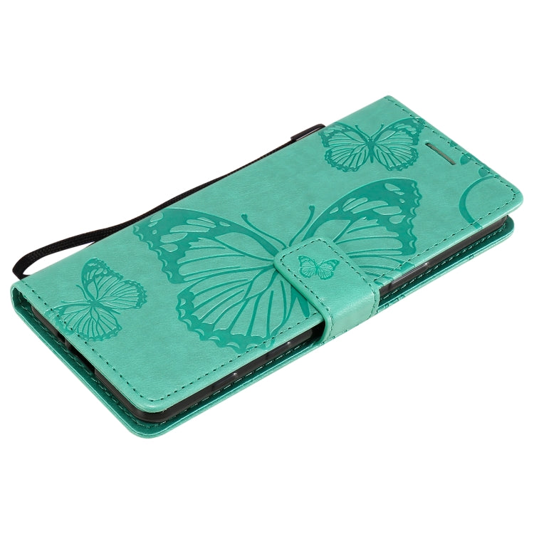Custodia portafoglio in pelle con farfalle 3D per Sony Xperia 5 I