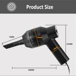 HK-6019D Strumenti per la pulizia del collettore di polveri per aspirapolvere portatile Mini USB portatile per auto domestica, HK-6019D