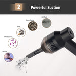 HK-6019D Strumenti per la pulizia del collettore di polveri per aspirapolvere portatile Mini USB portatile per auto domestica, HK-6019D