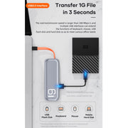 ROCK TR06 Docking station multifunzione 6 in 1 da tipo C / USB-C a RJ45, TR06