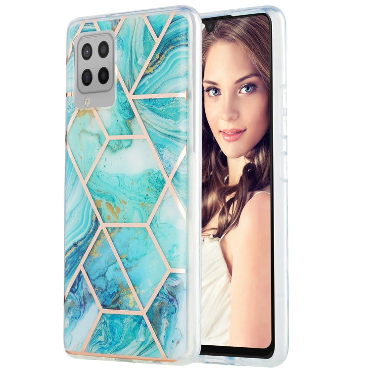 Custodia TPU con motivo marmo per smartphone compatibili