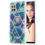 Custodia TPU con motivo marmo per smartphone compatibili
