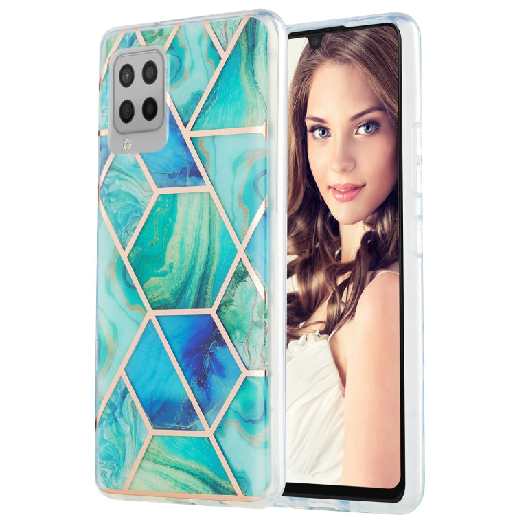 Custodia TPU con motivo marmo per smartphone compatibili