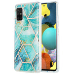 Custodia TPU con motivo marmo per smartphone compatibili