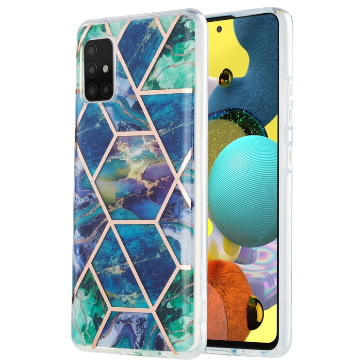Custodia TPU con motivo marmo per smartphone compatibili