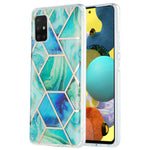 Custodia TPU con motivo marmo per smartphone compatibili