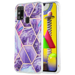 Custodia protettiva in TPU effetto marmo per Samsung Galaxy S20+