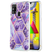 Custodia protettiva in TPU effetto marmo per Samsung Galaxy S20+