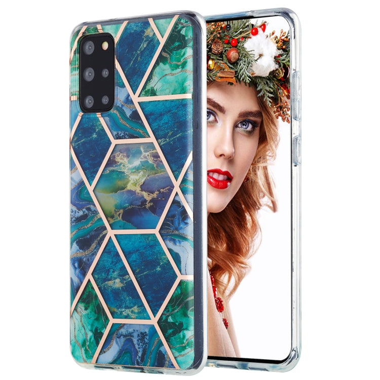 Custodia protettiva in TPU effetto marmo per Samsung Galaxy S20+
