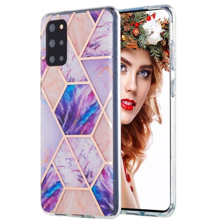 Custodia protettiva in TPU effetto marmo per Samsung Galaxy S20+