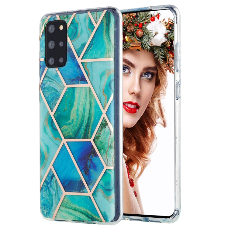 Custodia protettiva in TPU effetto marmo per Samsung Galaxy S20+