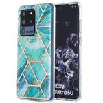 Custodia protettiva in TPU effetto marmo per Samsung Galaxy S20+